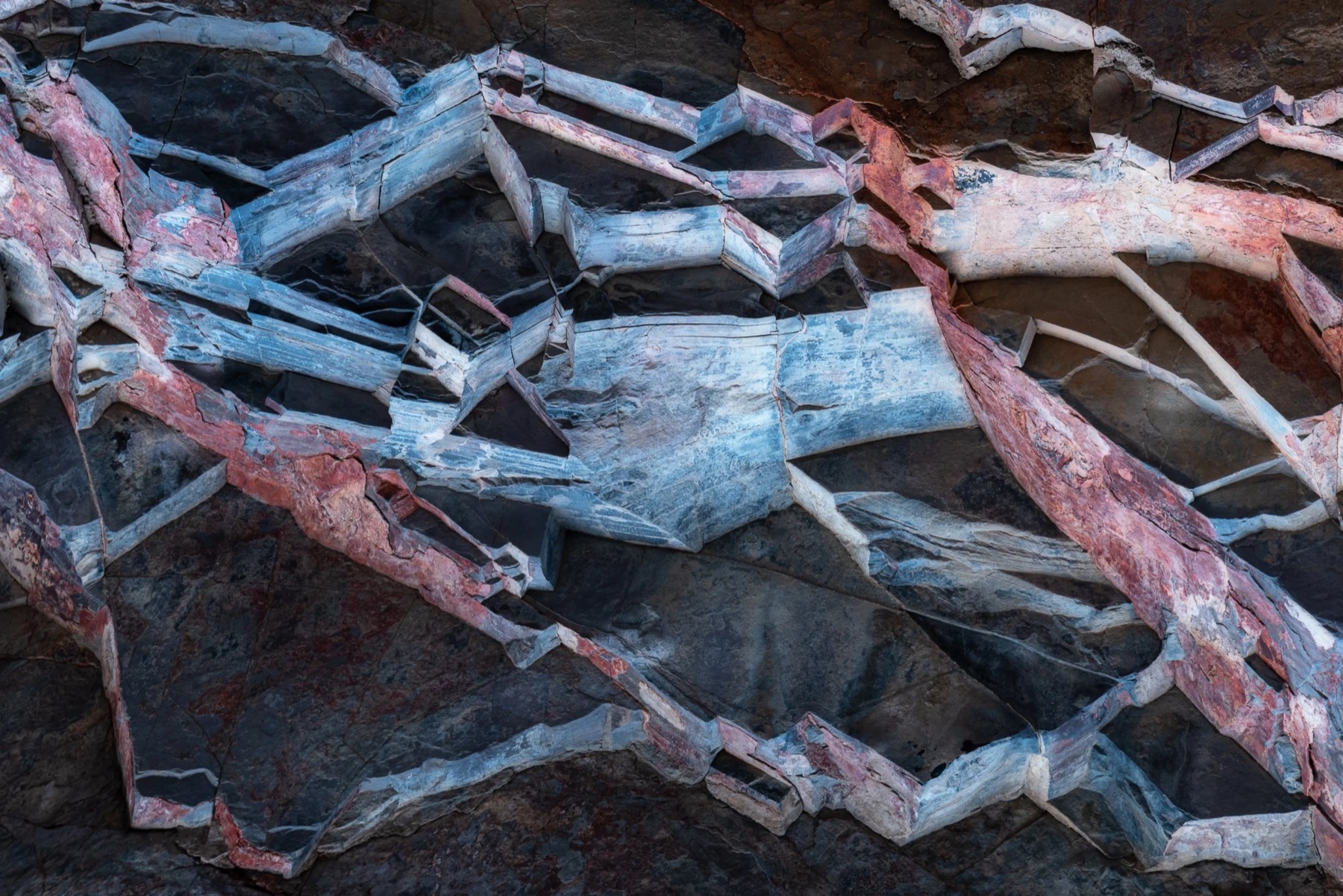 Intimate rock abstract, by Jennifer Renwick